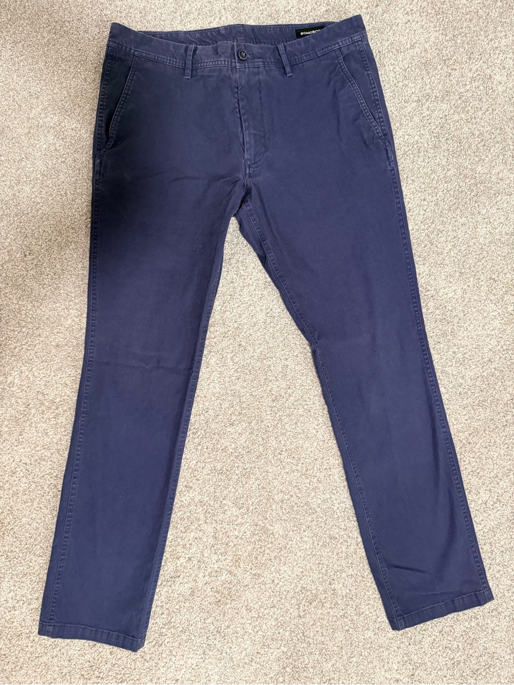 Bonobos Navy Straight-Leg Chinos